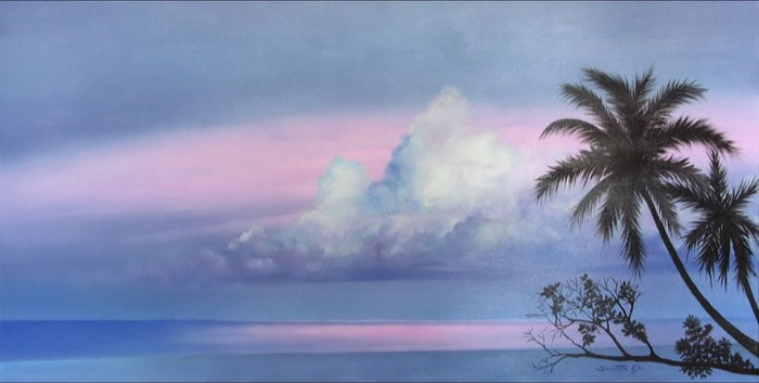 Vilu Reef, Olio su tela, 60 x 120 cm
